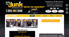 Desktop Screenshot of 8884njjunk.com